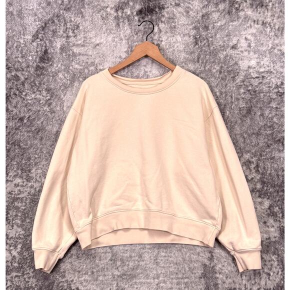MATE The Label Sweatshirt XL Womens Relaxed Oversized Organic Cotton - Picture 1 of 7